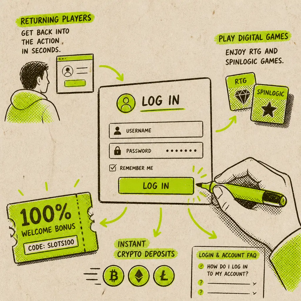 Slots Garden Casino Login – Sign In to Your Account visual guide for Slots Garden